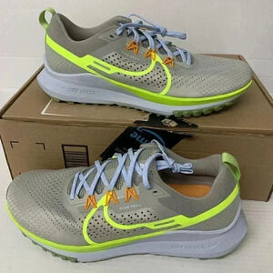-76 Nike MENS Trail Running Shoes, Gray/Blue/Yellow-US 12 MENS